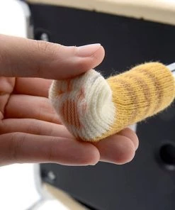 Clever Idiots Inc. Clever Idiots Cat Paw Chair Socks - Tabby Cat Brown Apparel