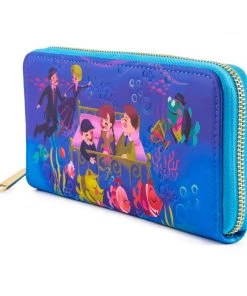 Loungefly Bedknobs & Broomsticks Underwater Zip-Around Wallet