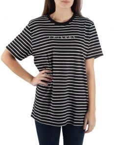 Bioworld Friends Embroidered Unisex Stripe T-Shirt