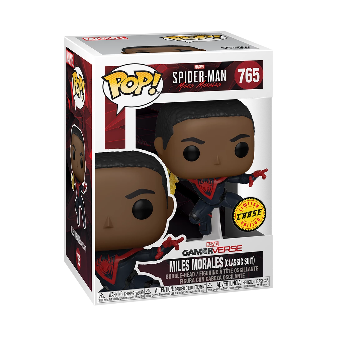 Funko POP Games: Miles Morales- Miles (Classic) W/ Chase 5 Funko POP Games: Miles Morales- Miles (Classic) W/ Chase