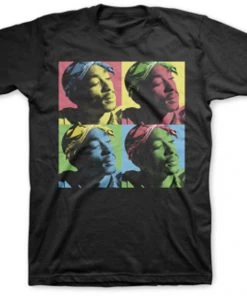 Bravado Tupac Pop Art Men's T-shirt