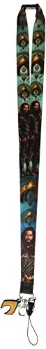 Monogram DC Aquaman Lanyard With Logo Charm
