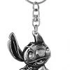 Monogram Disney Stitch Pewter Key Ring 2 Monogram Disney Stitch Pewter Key Ring