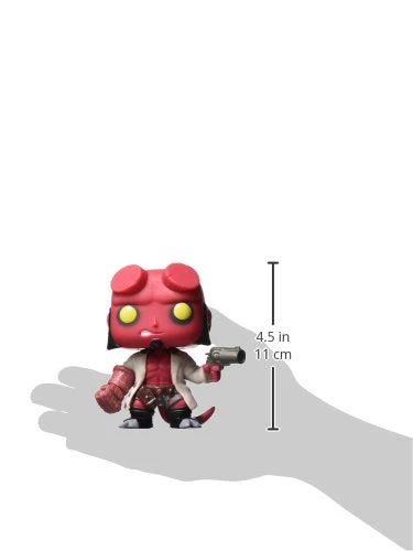 Funko Hellboy - Hellboy W/Jacket & No Horns POP Movies Vinyl Figure 6 Funko Hellboy - Hellboy W/Jacket & No Horns POP Movies Vinyl Figure