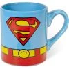 Silver Buffalo DC Comics Superman Uniform Ceramic Mug 14 Oz