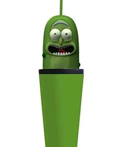 Surreal Entertainment Rick & Morty Pickle Rick Water Bottle Rick And Morty