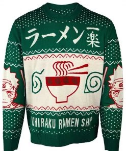 Ripple Junction Naruto Ichiraku Ramen Shop Christmas Sweater