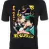 Great Eastern Entertainment My Hero Academia Plus Ultra Group Men's T-Shirt