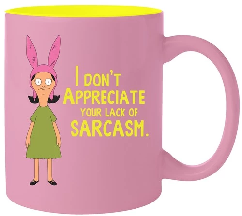 Surreal Entertainment Bob's Burgers Sarcasm Mug 3 Surreal Entertainment Bob's Burgers Sarcasm Mug