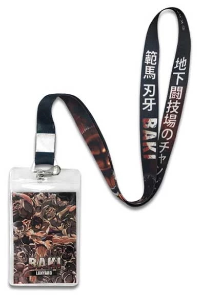 Great Eastern Entertainment Baki Lanyard Anime 3 Great Eastern Entertainment Baki Lanyard Anime