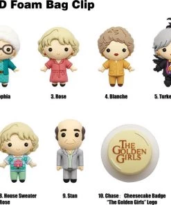 Monogram Golden Girls 3D Figural Bagclip In Blind Bag Movies