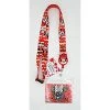 Monogram Lanyard - Disney - Minnie Mouse W/Zip Lock Card Holder Mickey And Minnie Mouse