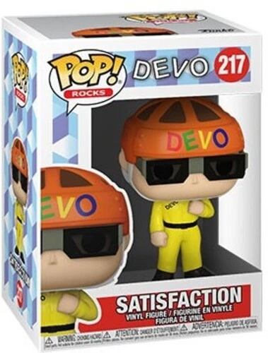 Funko POP Rocks: Devo - Satisfaction (Yellow Suit) Funko Pops! 4 Funko POP Rocks: Devo - Satisfaction (Yellow Suit) Funko Pops!