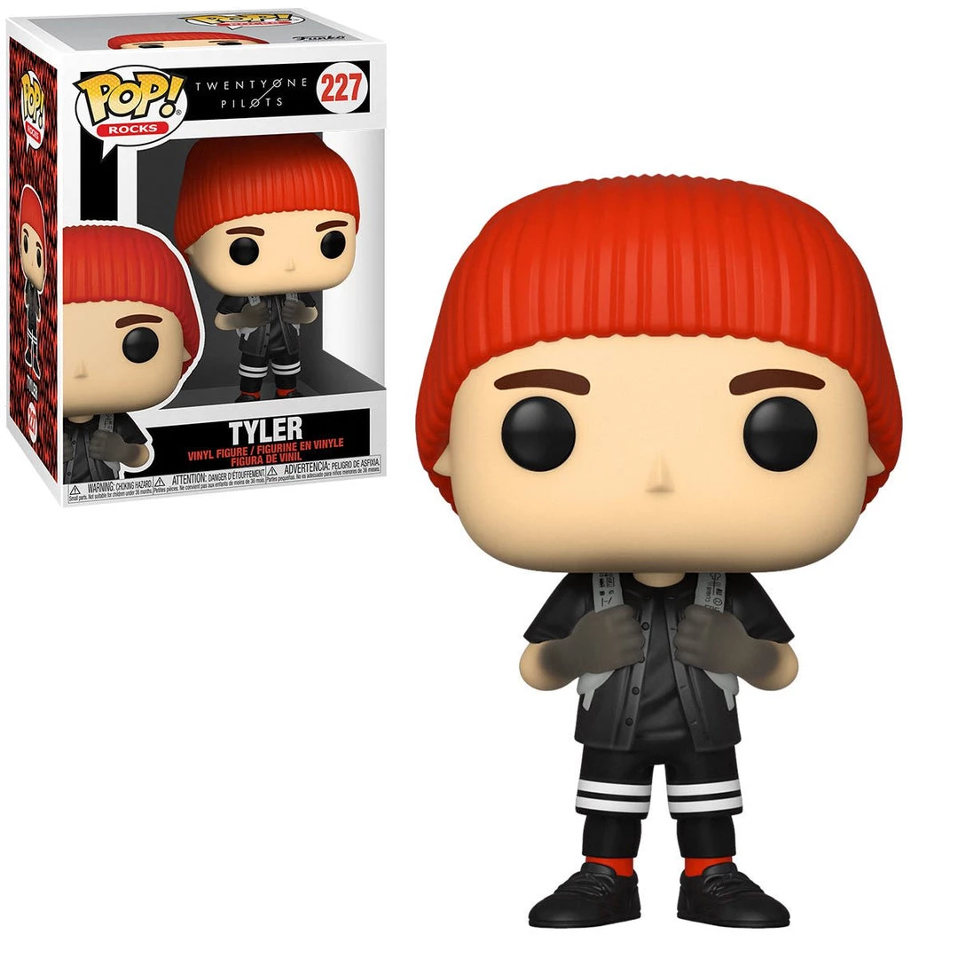 Funko Pop! Twenty One Pilots Stressed Out Tyler Vinyl Figure 3 Funko Pop! Twenty One Pilots Stressed Out Tyler Vinyl Figure