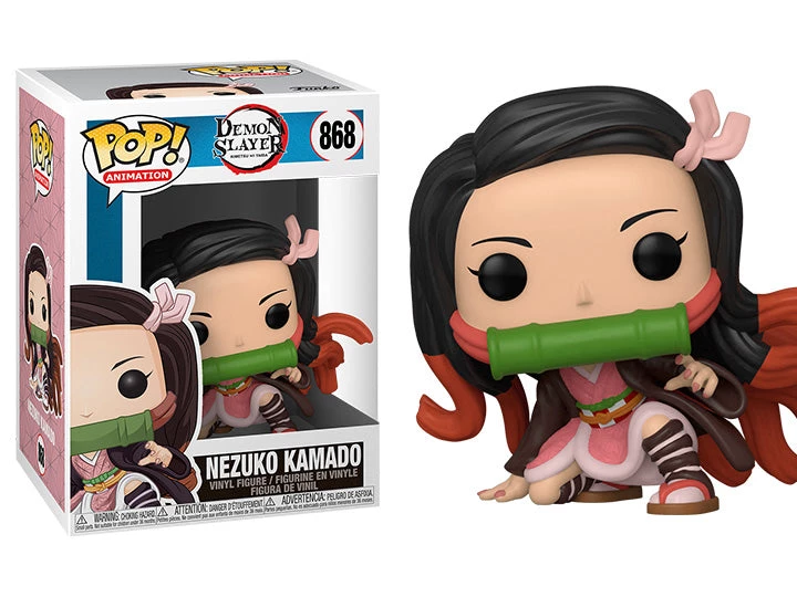 Funko Funko Pops! POP Animation: Demon Slayer- Nezuko Kamado Vinyl Figure 3 Funko Funko Pops! POP Animation: Demon Slayer- Nezuko Kamado Vinyl Figure