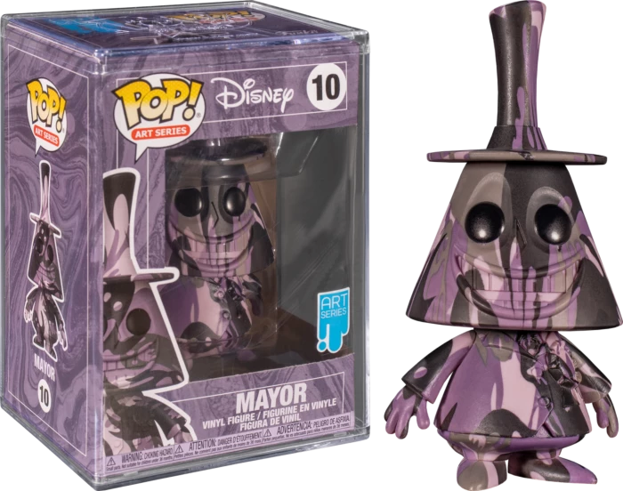 Funko POP Disney: The Nightmare Before Christmas - Mayor (Artist's Series) W/Case Funko Pops! 3 Funko POP Disney: The Nightmare Before Christmas - Mayor (Artist's Series) W/Case Funko Pops!