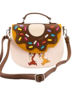 Loungefly Disney Chip And Dale Donut Snatchers Crossbody Purse