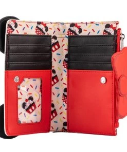 Loungefly Disney Minnie Mouse Oh My! Sweets Flap Wallet