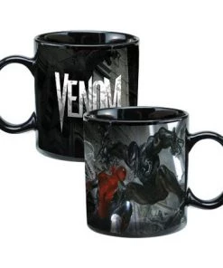 Vandor Marvel Venom 20 Oz. Heat Reactive Ceramic Mug