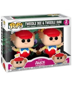 Funko POP Disney: Alice In Wonderland 70th– 2PK Tweedle Dee & Dum Funko Pops! 7 Funko POP Disney: Alice In Wonderland 70th– 2PK Tweedle Dee & Dum Funko Pops!