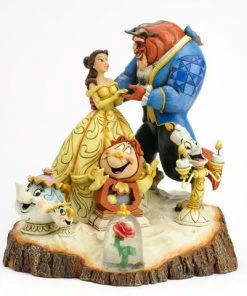 Enesco Disney Traditions Beauty And The Beast Figure