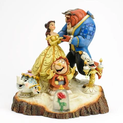 Enesco Disney Traditions Beauty And The Beast Figure 3 Enesco Disney Traditions Beauty And The Beast Figure