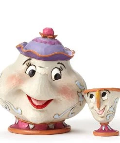 Enesco Disney Traditions - Mrs. Potts And Chip A Mother's Love Figurine