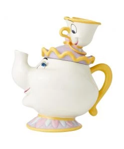 Enesco Mrs. Potts And Chip Cookie Jar Disney