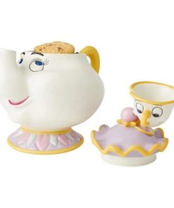 Enesco Mrs. Potts And Chip Cookie Jar Disney