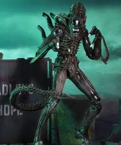 NECA Alien And Predator Aliens Ultimate Alien (Blue) Warrior (1986) 7-Inch Scale Action Figure