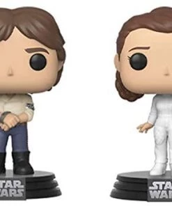 Funko Pops! Funko POP! Star Wars: ESB- 2PK Han Solo And Princess Leia