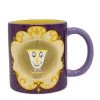 Silver Buffalo Disney Belle And Friends With Chip Ceramic Spinner 20oz. Mug