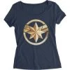 Impact Captain Marvel Women's Cut T Shirt 2 Impact Captain Marvel Women's Cut T Shirt