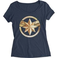 Impact Captain Marvel Women's Cut T Shirt