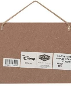 Open Road Brands Disney Dumbo Don't Just Fly Soar Hanging Wood Wall Décor