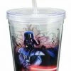 Vandor Disney Star Wars Darth Vader 18oz. Straw Cup 1 Vandor Disney Star Wars Darth Vader 18oz. Straw Cup