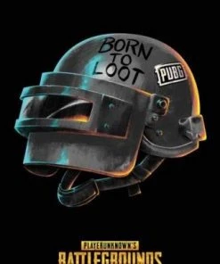 Trends International Playerknown's Battlegrounds (PUBG) "Born To Loot" Poster