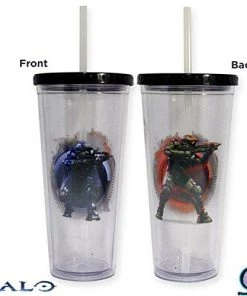 JUST FUNKY Video Games Halo OFFICIAL Master Chief & Spartan PREMIUM Tumbler