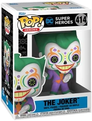Funko Funko Pops! POP Heroes: Día De Los DC- Joker 4 Funko Funko Pops! POP Heroes: Día De Los DC- Joker