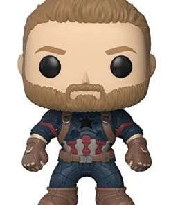 Funko Pop Marvel: Avengers Infinity War-Captain America Collectible Figure, Multicolor Funko Pops!