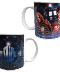 Culturenik TV Series Doctor Who Doctor And Amy Mug