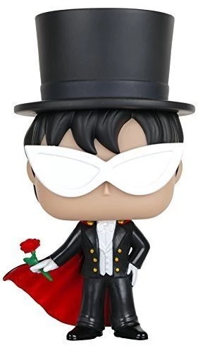 Funko POP Anime: Sailor Moon - Tuxedo Mask Action Figure 3 Funko POP Anime: Sailor Moon - Tuxedo Mask Action Figure