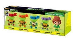 Monogram 2015 SDCC TEENAGE MUTANT NINJA TURTLES 3D FOAM KEY RING SET (5 PIECE) 5 Monogram 2015 SDCC TEENAGE MUTANT NINJA TURTLES 3D FOAM KEY RING SET (5 PIECE)