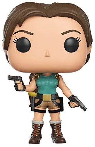Funko Pops! Funko POP Games: Tomb Raider Lara Croft Toy Figure 3 Funko Pops! Funko POP Games: Tomb Raider Lara Croft Toy Figure