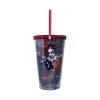 Silver Buffalo DC Comics Harley Quinn Ragdoll 16oz. Straw Cup