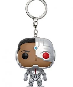 DC Comics Funko POP Pocket Justice League Cyborg Mini Pop Keychain