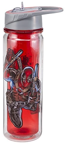 Vandor Marvel Deadpool 18oz. Water Bottle