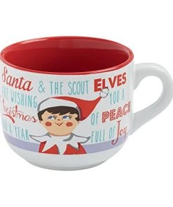Vandor Houseware The Elf On The Shelf Ceramic 20oz. Mug