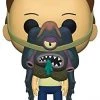 Funko Pops! Funko POP Animation: Rick & Morty- Morty W/ Glorzo