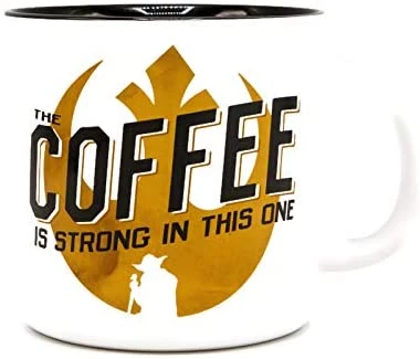 Silver Buffalo Star Wars Coffee Is Strong In This One Ceramic Mug, 20-Oz 3 Silver Buffalo Star Wars Coffee Is Strong In This One Ceramic Mug, 20-Oz